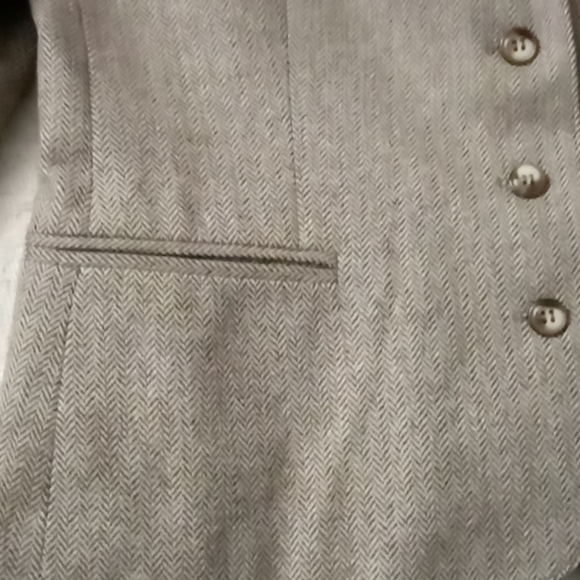 Country Suburbans Wool Vintage Herringbone Jacket Union ILGWU Sz 6 - Picture 5 of 15